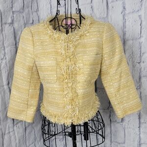 Lilly Pulitzer‎ Gold Blazer with Elegant Design